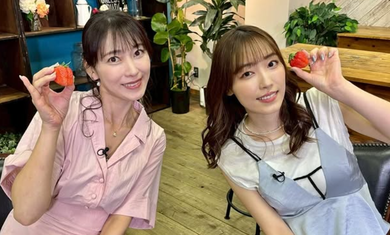 元モー娘。飯田圭織、“なつみずき”いちごを譜久村聖と紹介　夏の新名物に注目