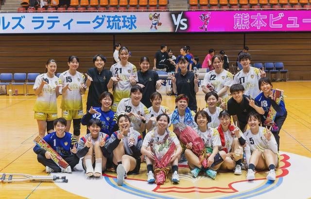 女子ハンド・ラティーダ長谷川真子、2024-2025シーズン完走「支えに感謝、来季はさらに成長を」