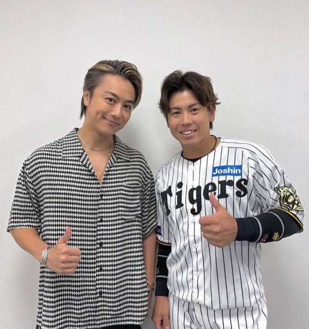 EXILE TAKAHIROが甲子園で感動のツーショット共演を実現