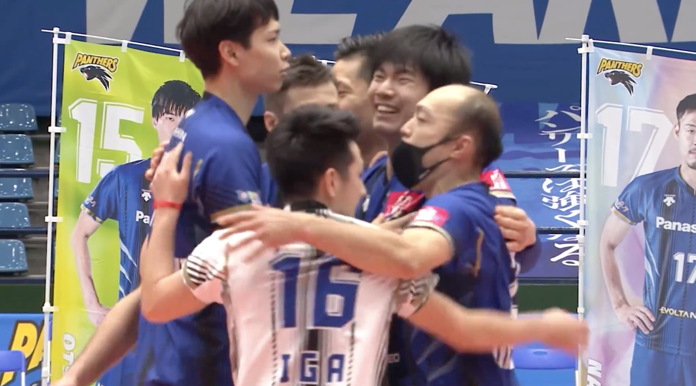 Ｖリーグ男子　パナソニックパンサーズ vs. ジェイテクトSTINGS  2022/2/6【ハイライト】