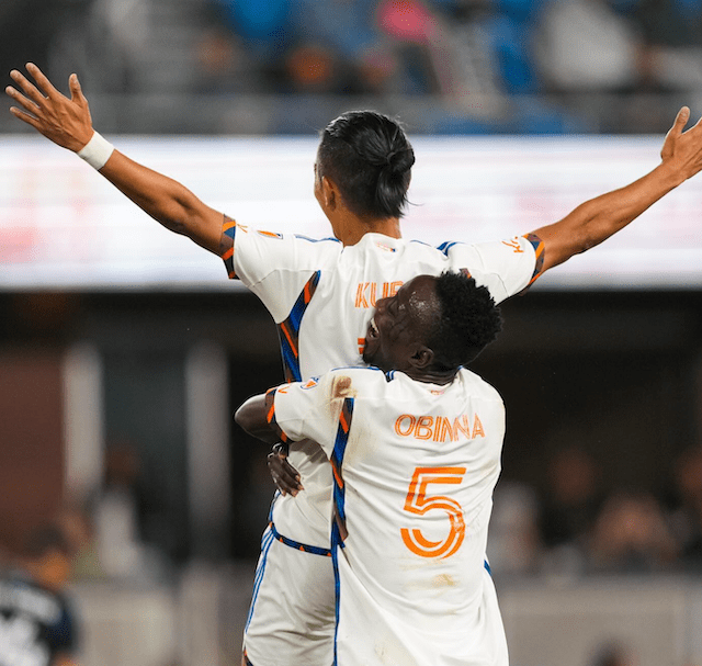 元日本代表FWがわずか10分足らずでハットトリック達成‼︎