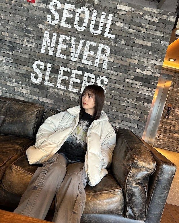 山本彩 「AKバラエティ」のロケで韓国に✨「今日もお顔が綺麗だ😭😭🫶🏻」