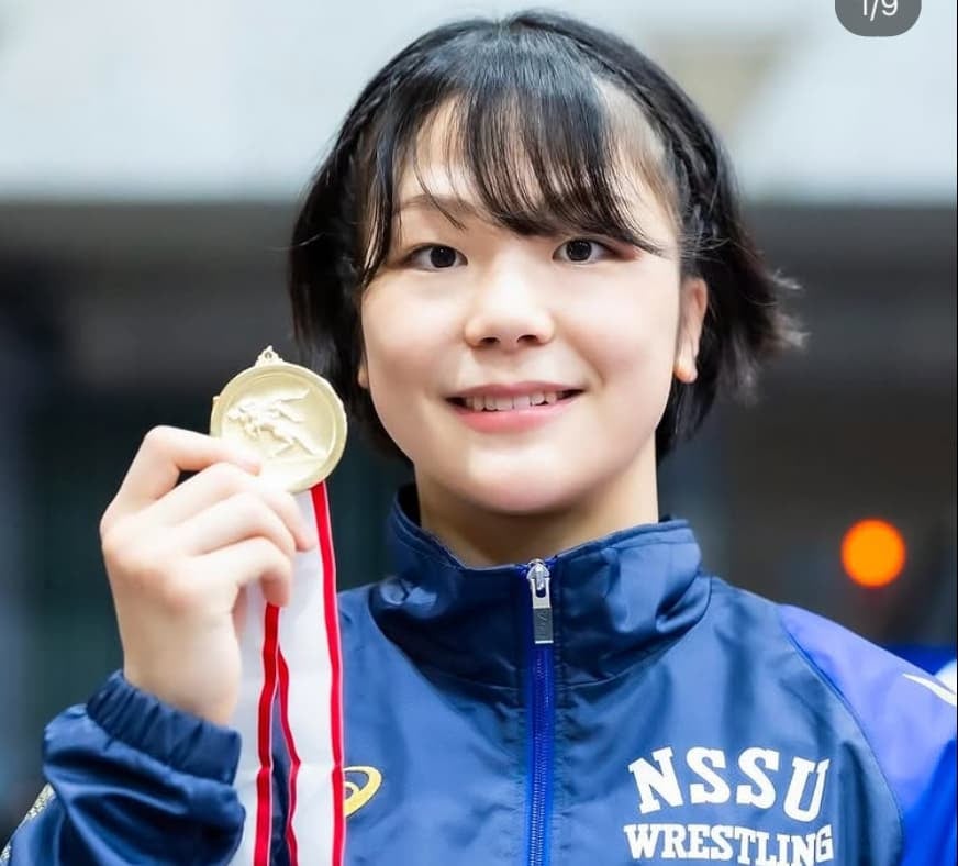 レスリング・藤波朱理 公式戦141連勝！！階級変更後初の公式戦で優勝！