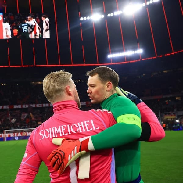 カスパー・シュマイケル 同世代の世界最高峰GKとの対戦を嬉しく思う！