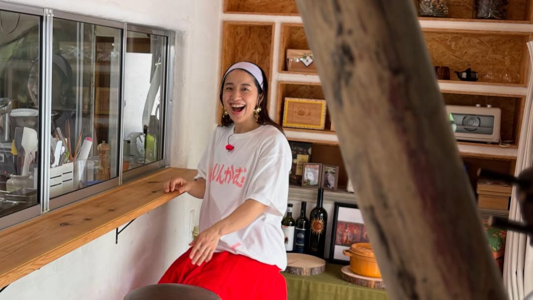 元レスリング・浜口京子、静岡ロケで元気全開――“仰天パワーチャージ”完了！