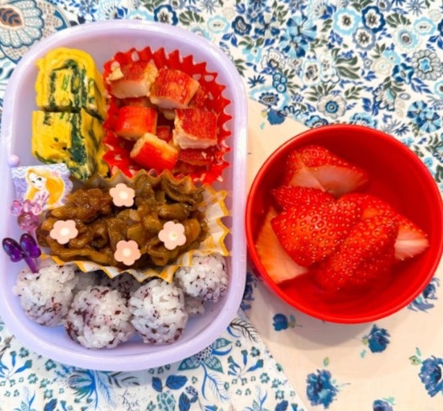 「今日はラプンツェルピック」柳原可奈子のお弁当記録2025がスタート！