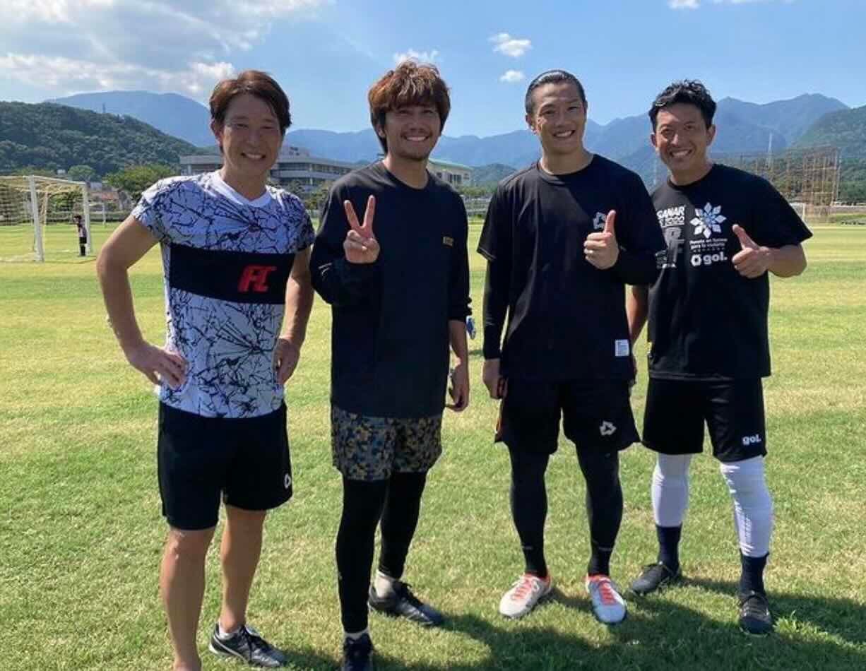 元プロサッカー選手が豪華メンバーでサッカー教室を開催！