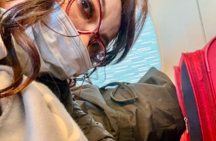 ハイヒール・モモコ、ひとりぼっちでLA旅！ANAの機内食にも大満足！