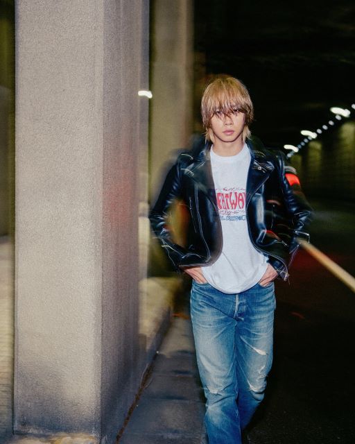 Travis Japan・中村海人、革ジャン着こなす最新ショットを公開
