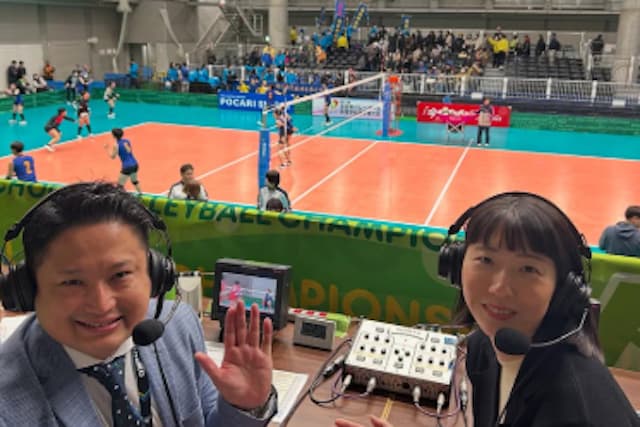 江畑幸子、『春の高校バレー1日目』熱戦を解説し感謝のメッセージ