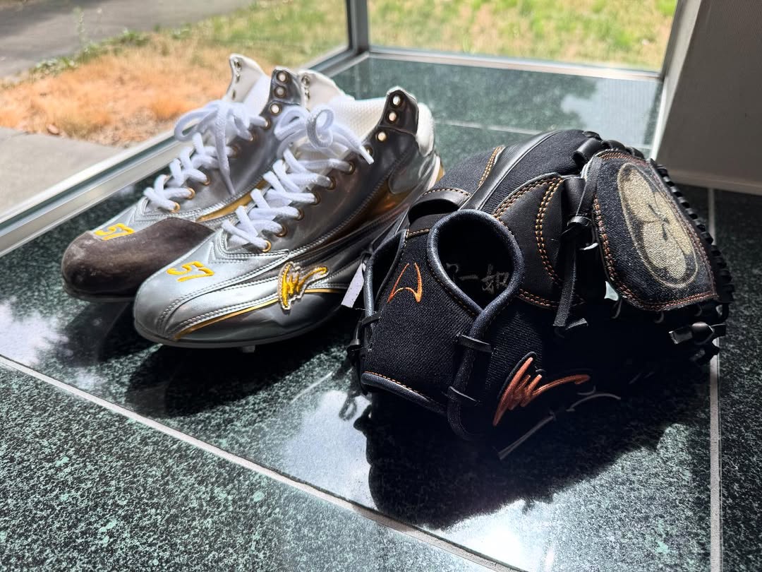 日本ハムファイターズ所属のプロ野球選手・北山亘基、前半戦を終えファンへの応援に対する感謝と共にかっこいいグラブとスパイクの写真を公開！