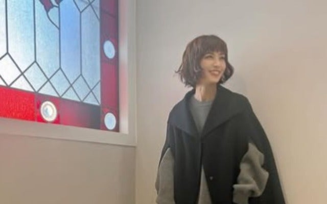 安田美沙子、パンツコーデで大國魂神社の節分イベントに出演！