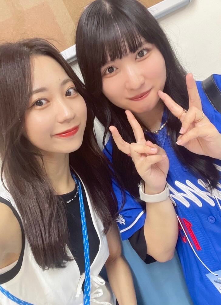 小笠原道大の娘・小笠原茉由がSKE48・日高優月との可愛すぎる２ショットを公開