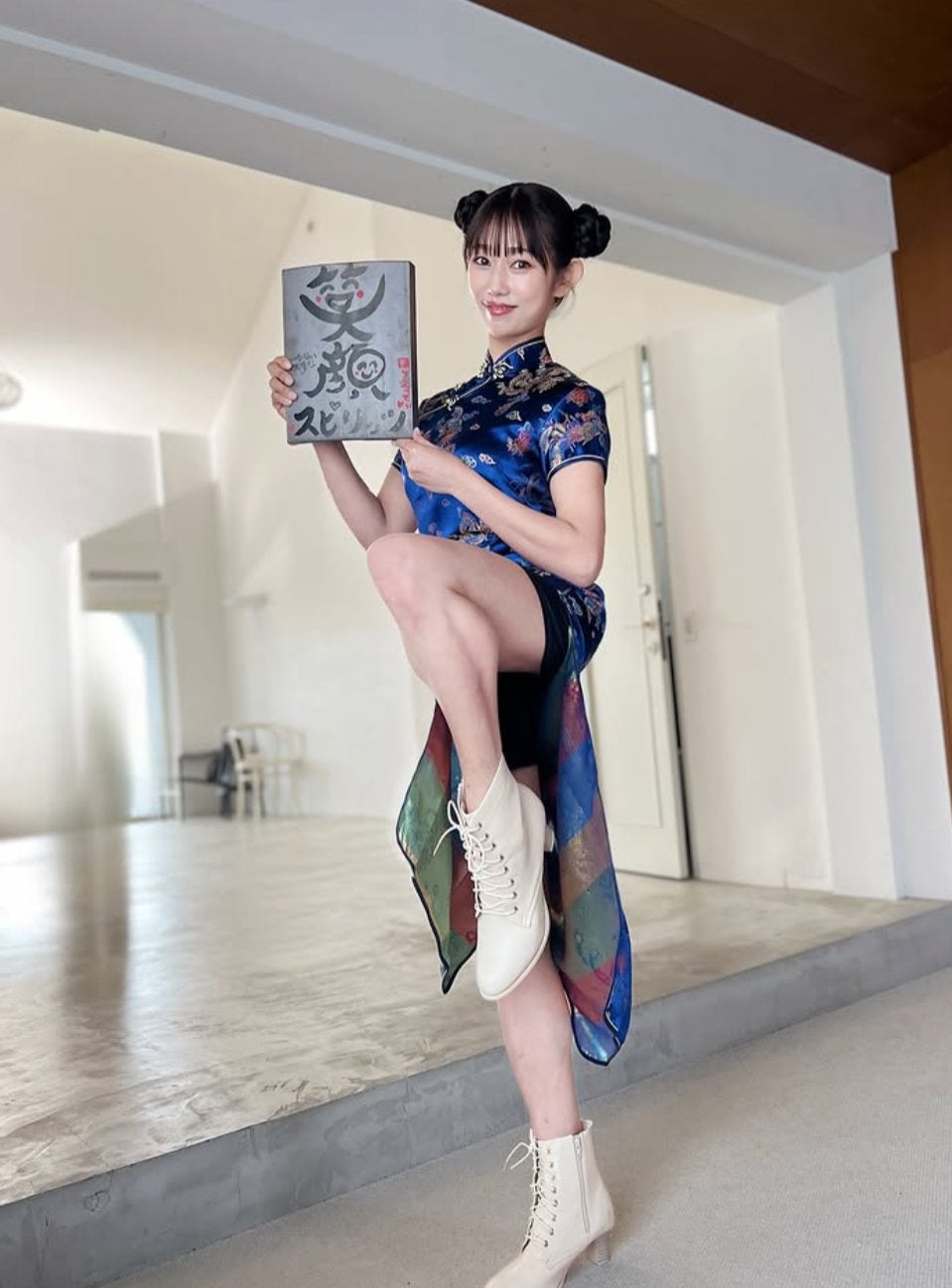 “日本一強いアナ” 堀江聖夏、初の“瓦割り＆握手会”開催決定！チャイナ服ビジュアル公開