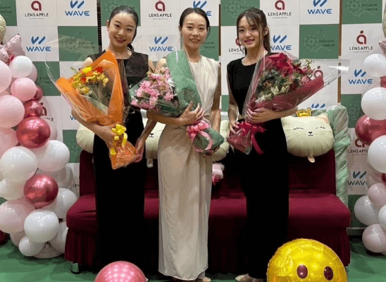 「天使の演技にずっと感動でした」元新体操選手の美女、大会審査員フォト＆エキシビジョン演技にファンうっとり