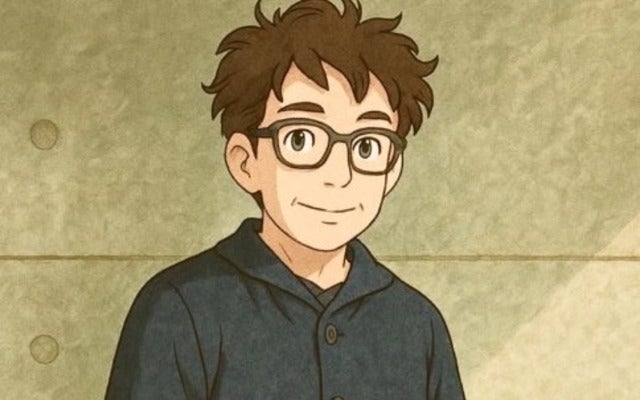 元木大介が息子が送って来てくれたジブリ風自画像を紹介！