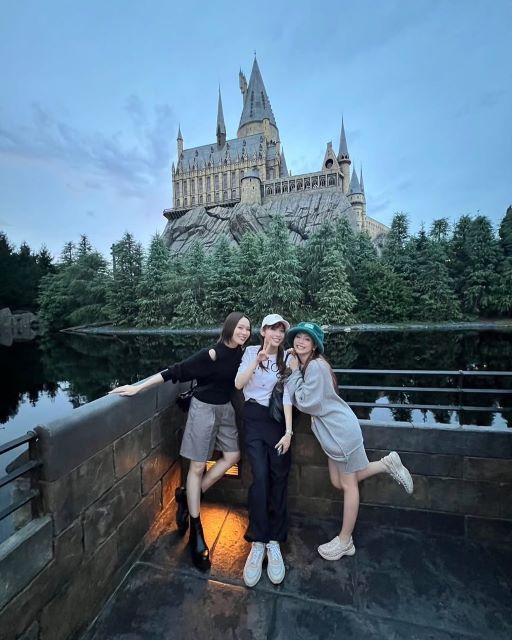 「ふたりとも大好きぢゃ」平野綾、仲良し3人組でユニバ楽しむ！「楽しそう！」の声続々！