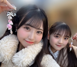 アンジュルム松本わかな、OCHA NORMA窪田七海と仲良しおでかけ！