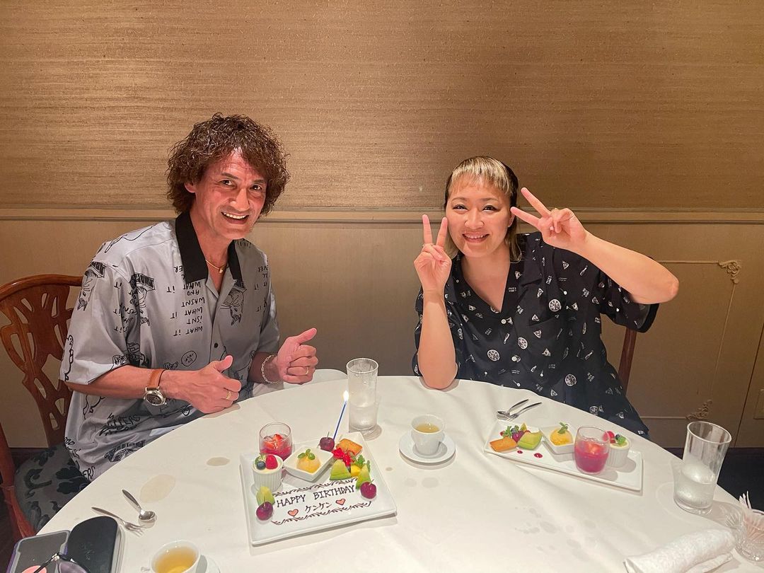 「ラブラブ🥰」丸山桂里奈が夫・本並健治との2ショット公開🌈