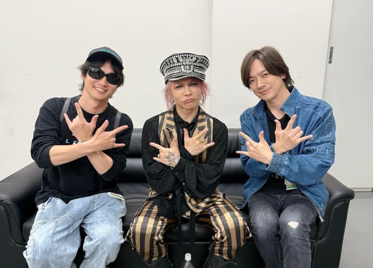 DAIGOのウィッシュポーズで、超超超ーーー豪華スリーショットが話題に！！！