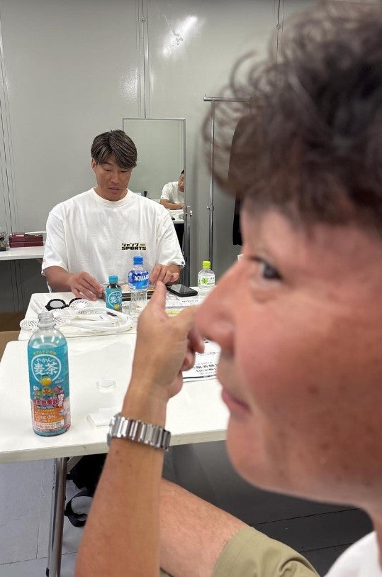 元木大介がお台場冒険王で真っ赤に日焼け！