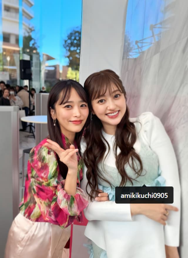 近藤千尋が菊地亜美との2ショットを披露「素敵なイベントお疲れ様でした」