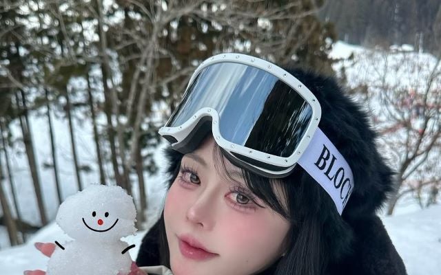 「雪似合うめちゃかわいい」人気インフルエンサーの最新雪ショットが話題に！