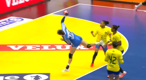 【ハンドボール】第26回女子世界選手権グループG ブラジル vs. ウクライナ