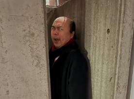 クロちゃん、東京の空を眺めていたら…「き、き、き、菊地ーーー！！」