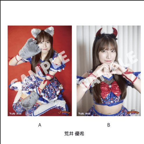 東京女子プロレス　荒井優希のハロウィンポートレートが大好評発売中！