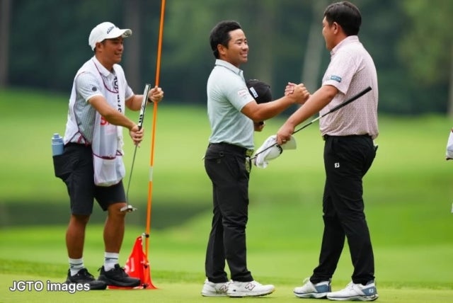 JGTO男子プロゴルフツアーが報告。比嘉一貴、米澤蓮との死闘を制し通算7勝目