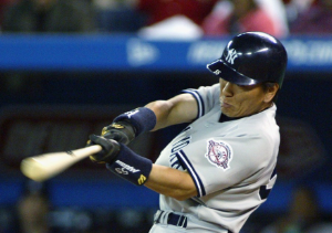 MLB Japan、松井秀喜メジャーデビュー22周年を祝福　「第1打席で逆方向タイムリー！」