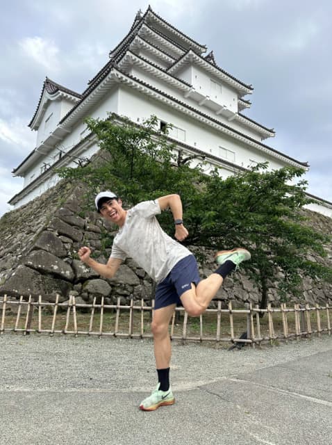 「鶴ヶ城ラン」マラソン好きのお笑い芸人がランニングの後に食べたものとは？