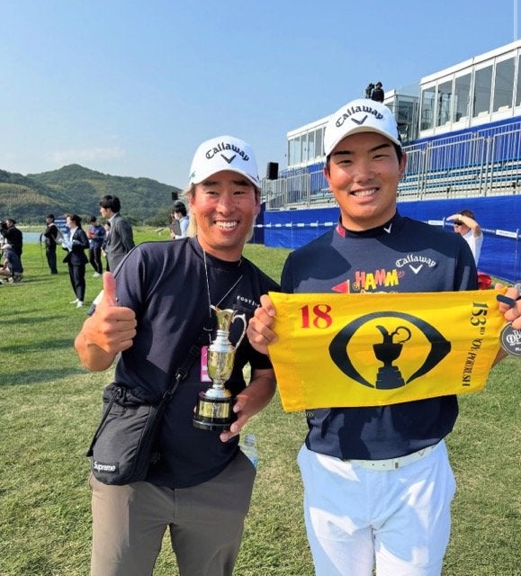 河本力、全英オープン出場権を獲得　「2位は悔しいけど、全力でプレーしてきます」