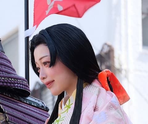 「愛媛いいとこやけん」アイドル・塩見きらが地元のイベントに出演！優雅な”亀姫”姿を披露