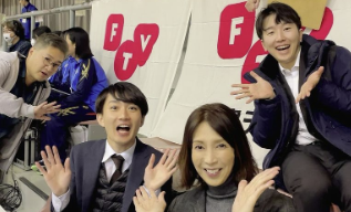 大林素子、「ただいま福島！」春高バレー福島県予選を熱烈サポート！