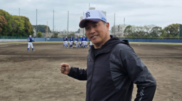 「レジェンドが今も現場で汗を流す！」山本昌、日本製鉄東海REXでのグラウンドショットを公開