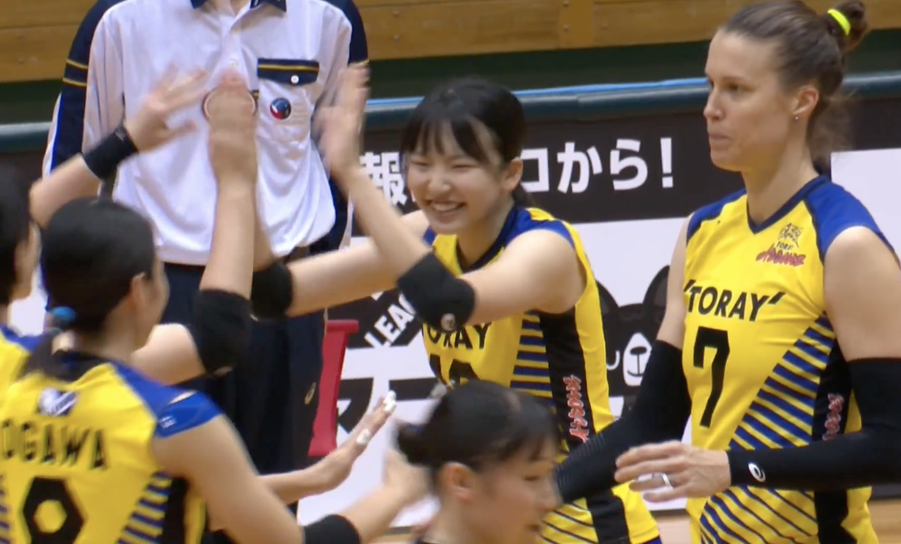 Ｖリーグ女子　PFUブルーキャッツ vs.東レアローズ 2021/11/14【ハイライト】