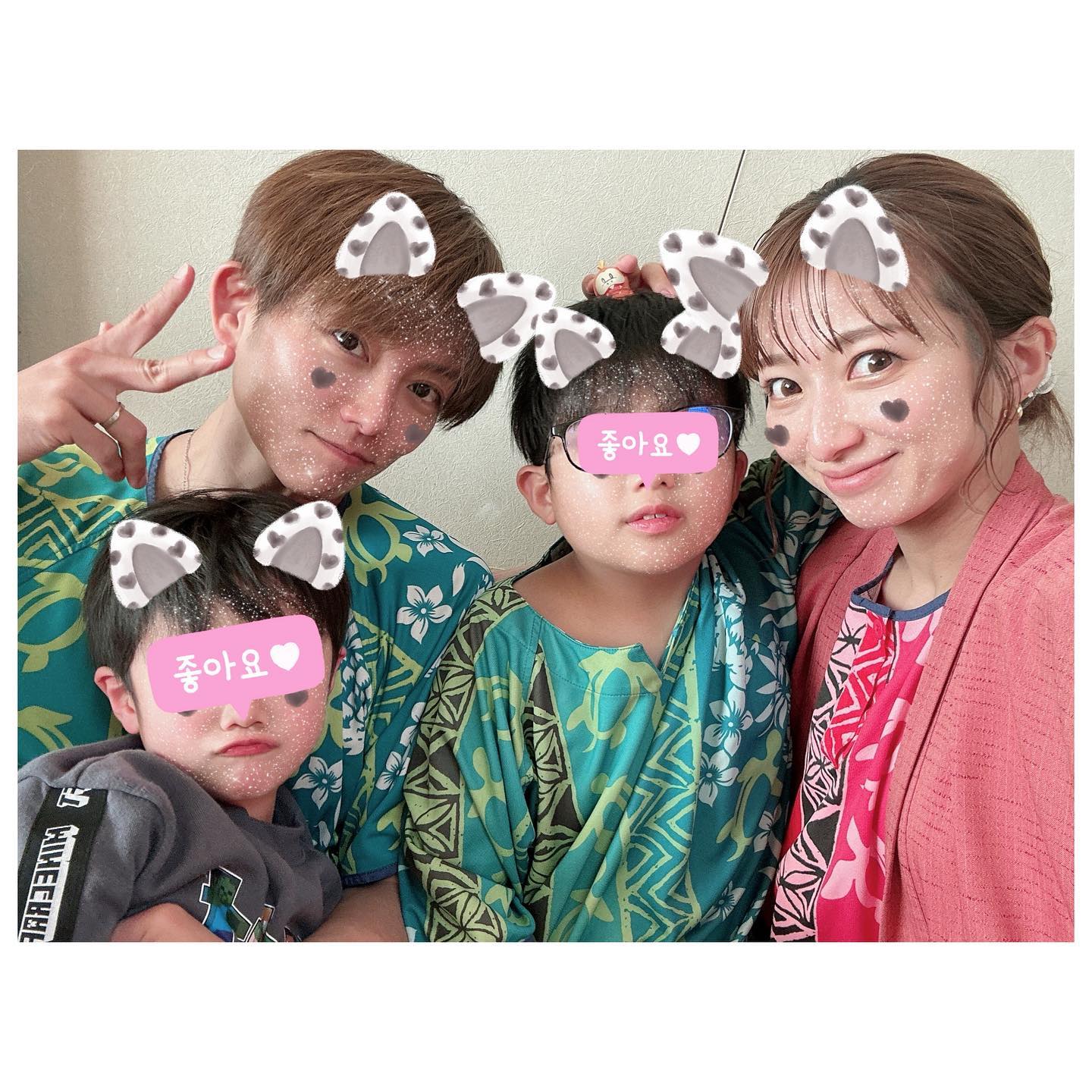 辻ちゃんが家族で春休みを満喫🌸「最高の春休み」