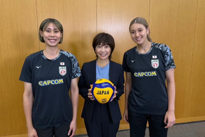 年齢差30歳！！を感じさせないマラソン界のレジェンドが、バレーボール女子代表にインタビュー！