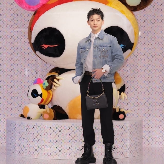 高橋文哉がルイヴィトンと村上隆のコラボイベントに出演！「楽しいひと時を過ごす事が出来ました✨️」