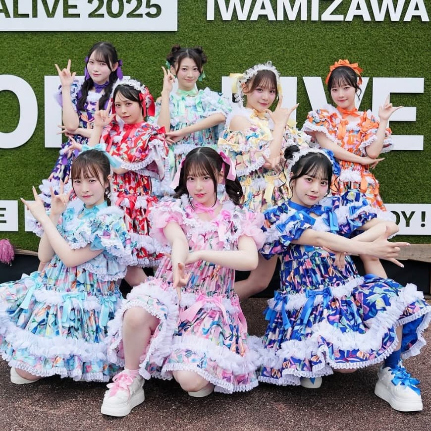 CUTIE STREET第13回オンライン特典会、集合ショットにファン歓喜！