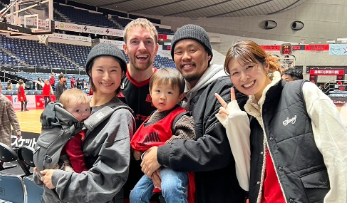 「Bリーグ初観戦に大興奮！」木村沙織、試合の熱狂と会場のホスピタリティに感動