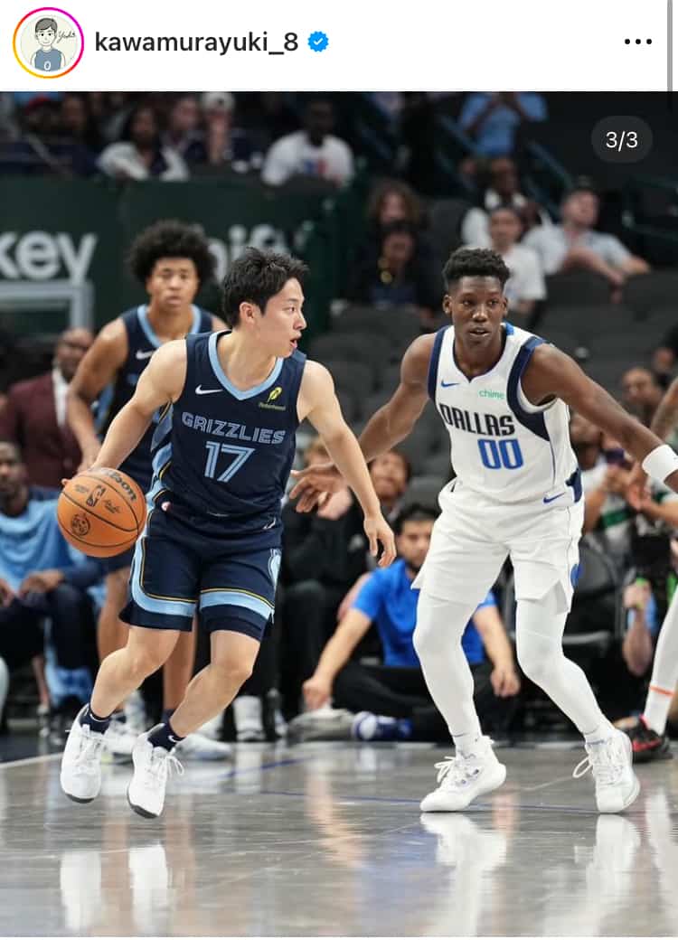 河村勇輝、NBAプレシーズンで大活躍！メンフィス・グリズリーズの勝利に大きく貢献