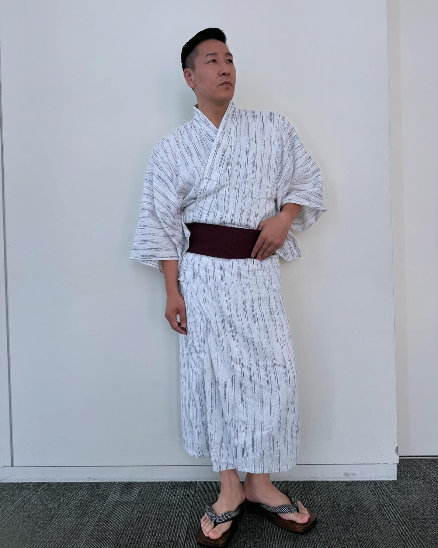 チョコプラ長田、浴衣姿を披露「ハンサムすぎるモデルさんですよ！」