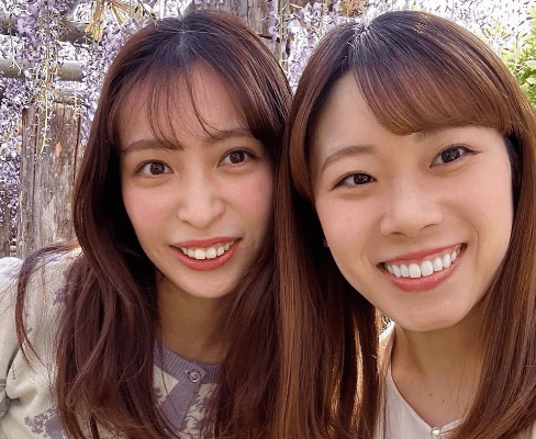 「二人の笑顔も藤の花も素敵」ダブル美女アナウンサー、藤の花をバックに撮ったフォトが限界突破の”美”だとファン魅了「可愛い×可愛い＝無限大」