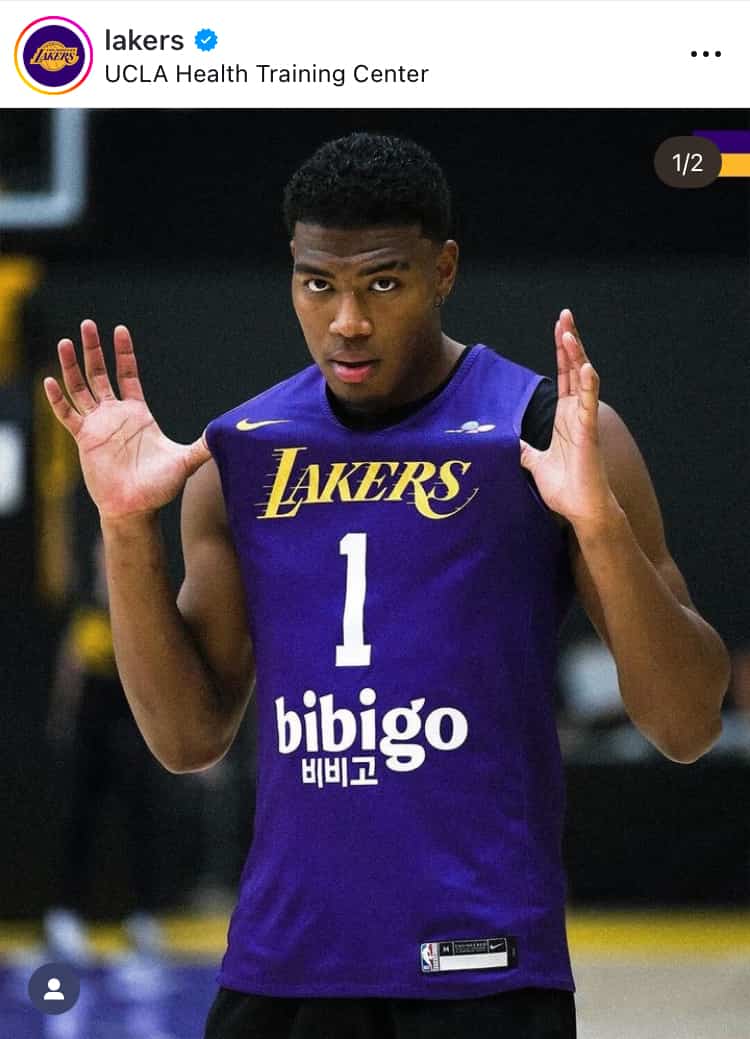 八村塁、レイカーズでのプレシーズン好調を維持！豪快ダンクでチームをリード