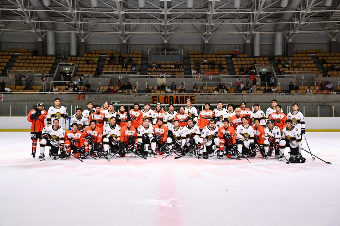 H.C.栃木日光アイスバックス、北京ライオンズとの2連戦！両チームでの集合ショットを公開