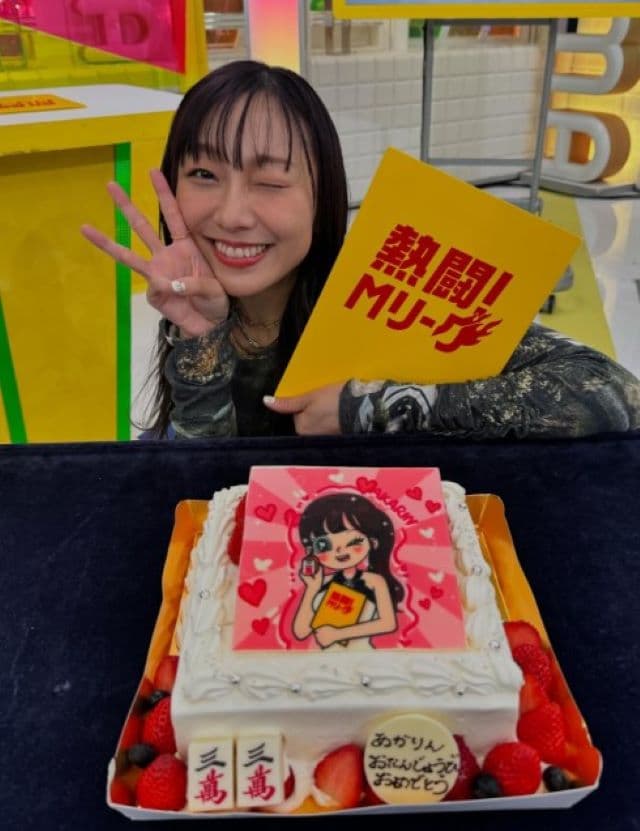 須田亜香里が激かわケーキを披露「イラスト可愛すぎた」