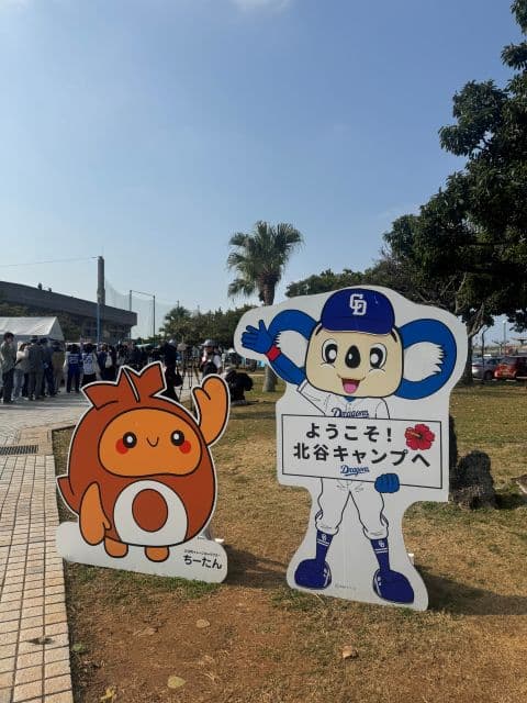 安藤渚七、中日ドラゴンズの沖縄キャンプ初取材を報告！「皆さんのおかげでとても充実」